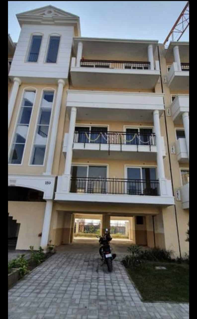 3BHK Semi Furnished Flat Is Available For Rent In Sushma Velencia, Nagla Road. Zirakpur.