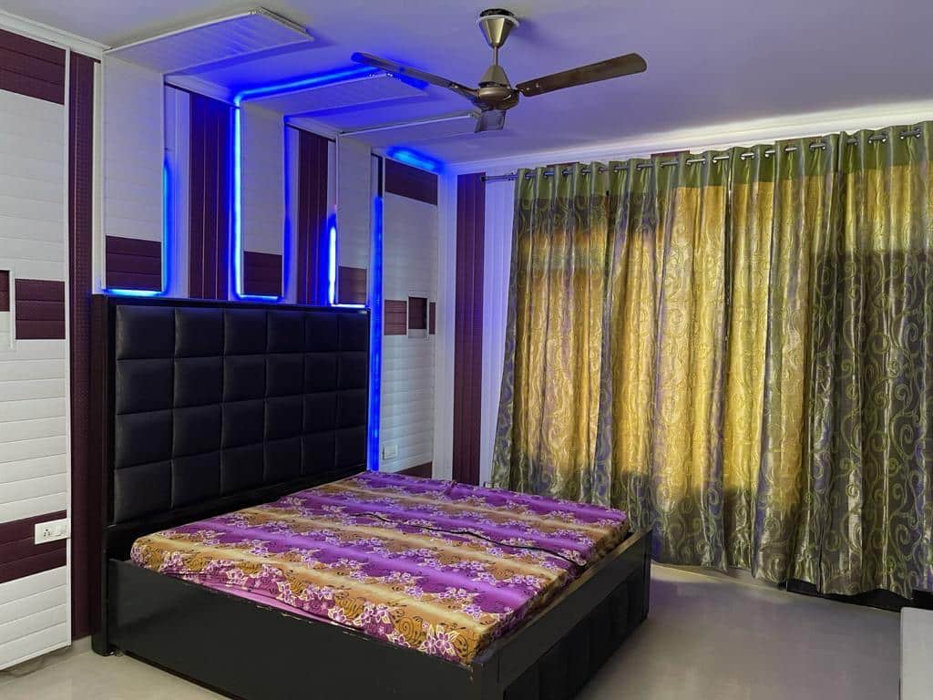3BHK Furnished flat Available for rent in Hollywood Heights1 VIP Road Zirakpur Near Chandigarh